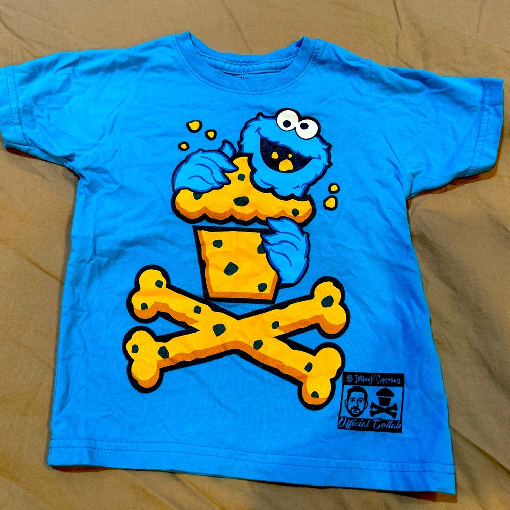 Sesame Street x Johnny Cupcakes Collab: Cookie Monster